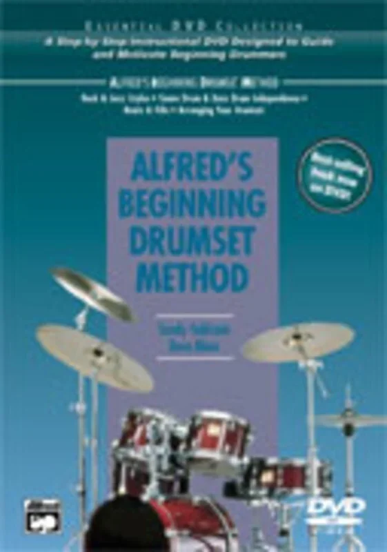 Alfreds Beginning Drumset Method DVD Book