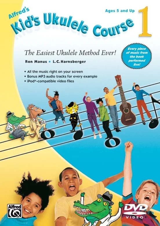 Alfreds Kids Ukulele Course 1 DVD