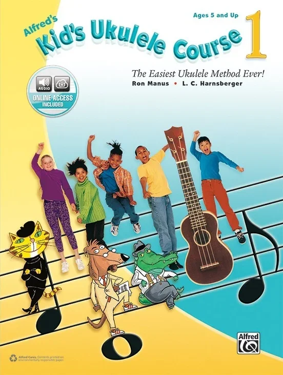 Alfreds Kids Ukulele Course Vol 1 Book/Oa/DVD
