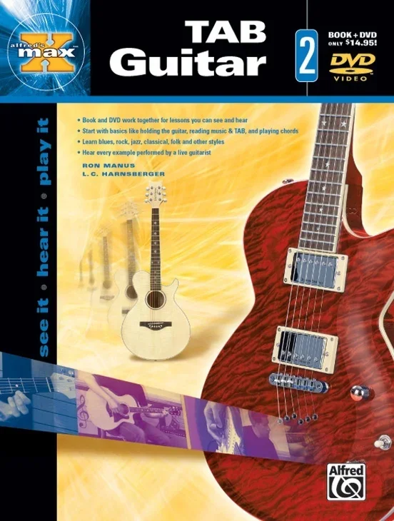 Alfreds Max Tab Guitar 2 Book/DVD