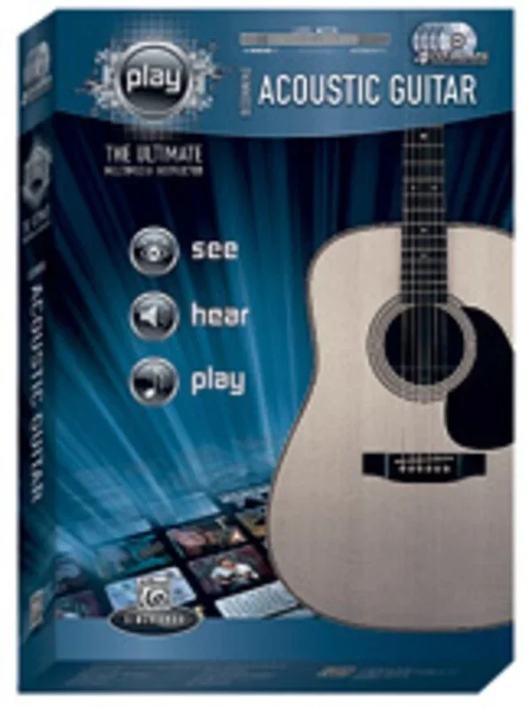 Alfreds Play Beginning Acoustic Guitar CD Rom Book