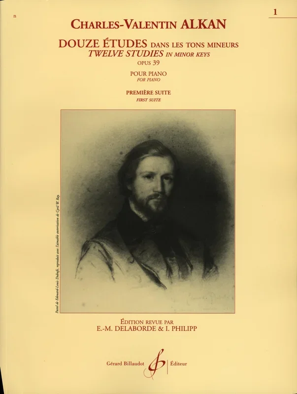 Alkan: 12 Etudes in All the Minor Keys, Op. 39 – Volume 1