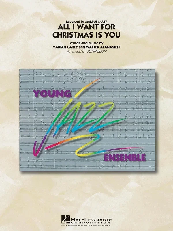 All I Want For Christmas Is You Junior Ensemble 3 Score/Parts