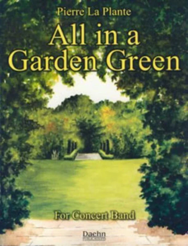 All In A Garden Green Concert Band 3 Score/Parts Book