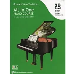 All In One Piano Course, Level 3B
