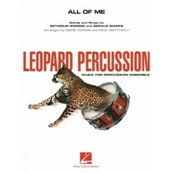 All of Me – Percussion Ensemble (5+ Players)