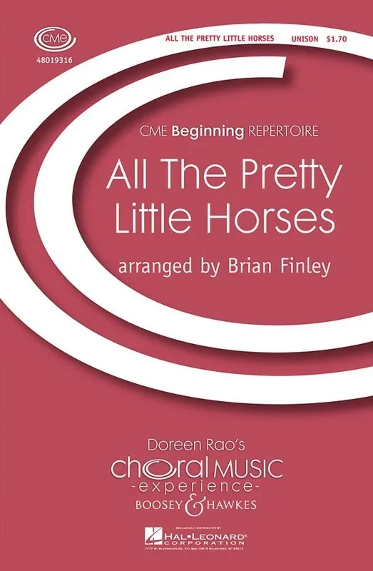 All The Pretty Little Horses Unison Treble (Octavo)
