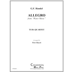 Allegro from “Water Music” – Tuba Quartet