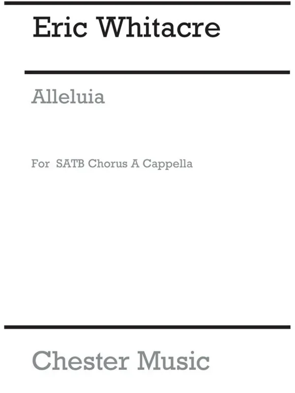 Alleluia SATB (Softcover Book)