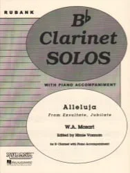 Alleluja from “Exsultate, Jubilate” – Clarinet and Piano