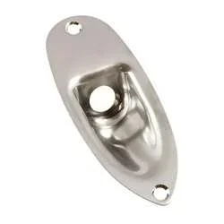 Allparts AP-0610-001 Jackplate for Stratocaster – Nickel