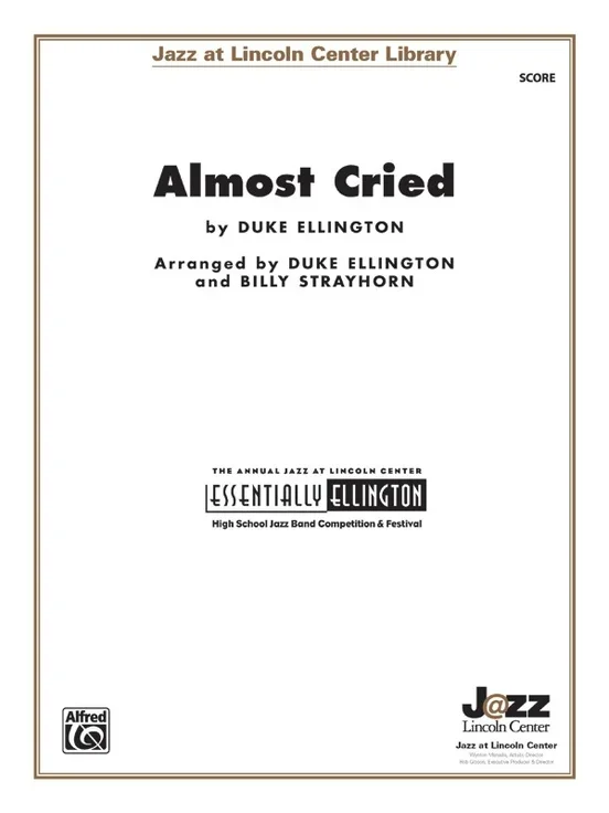 AlMost Cried Junior Ensemble Gr 3.5 Conductor Score