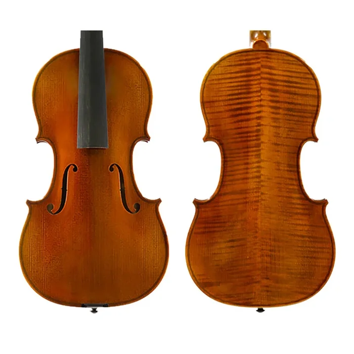Alois Sandner 8149 Handmade Violin – Flamed Maple & Spruce, Spirit Varnish Finish