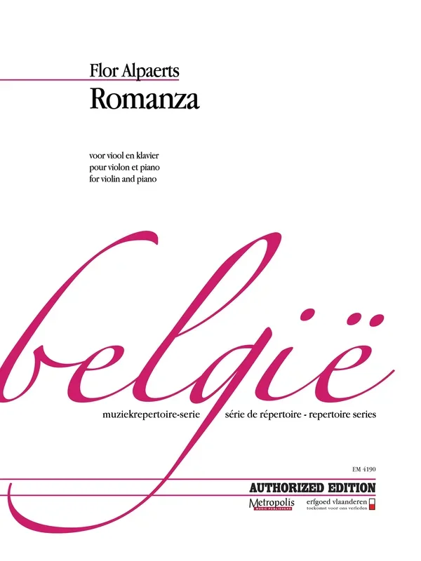 Alpaerts: Romanza