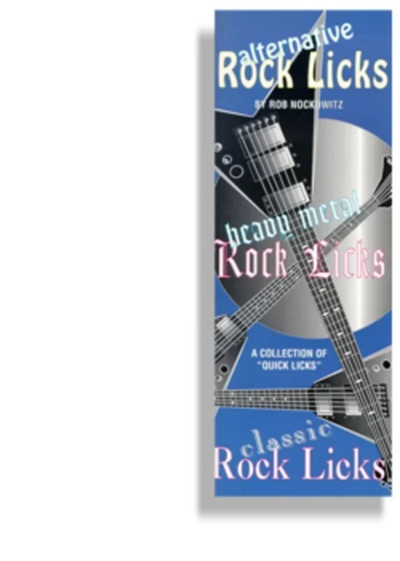 Alternative Rock Licks Book
