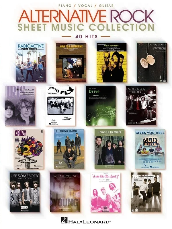 Alternative Rock Sheet Music Collection PVG (Softcover Book)