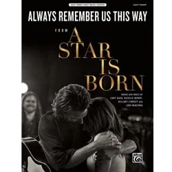 Always Remember Us This Way – Easy Piano