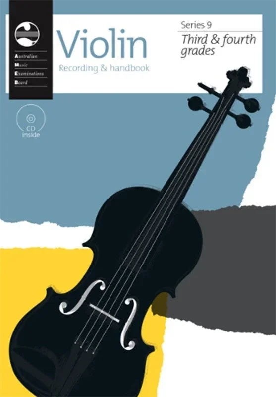 AMEB Violin Grade 3 – 4 Series 9 Recording & Handbook