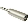 American Recorder Technologies XLR Male to 1/4″ Male Stereo Adapter Nickel