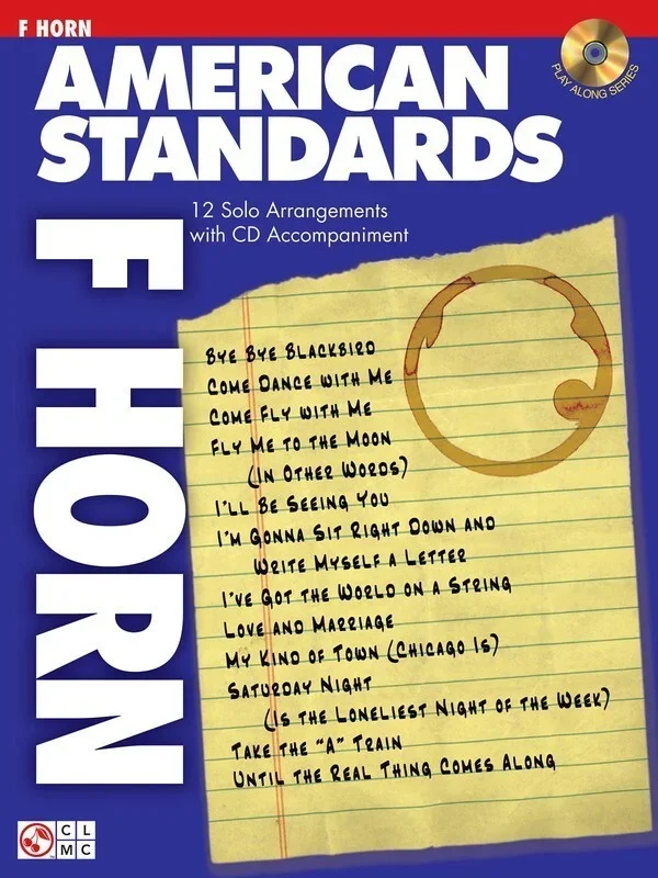 American Standards Book/CD Horn (Softcover Book/CD)