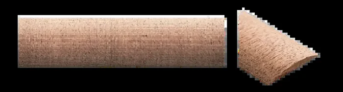 AMS Inside Back Strip Maple Semi Circle 490x20x3mm