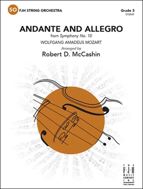 Andante And Allegro From Symphony No 10 So3 Sc/Pts Score/Parts