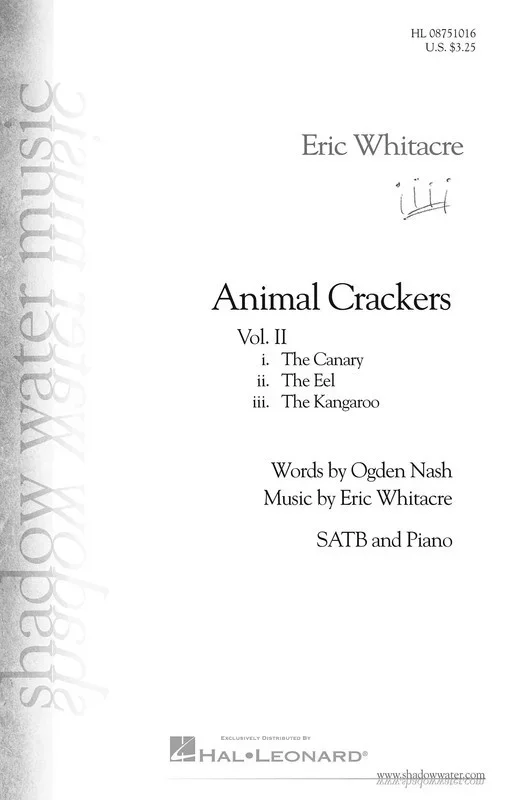 Animal Crackers Volume 2 SATB (Octavo)
