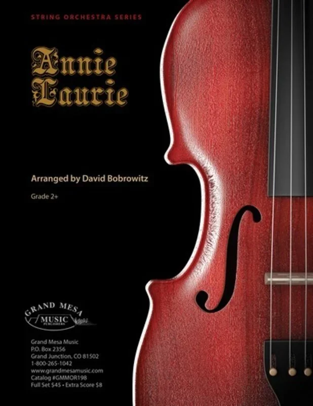 Annie Laurie So2.5 Score/Parts Book