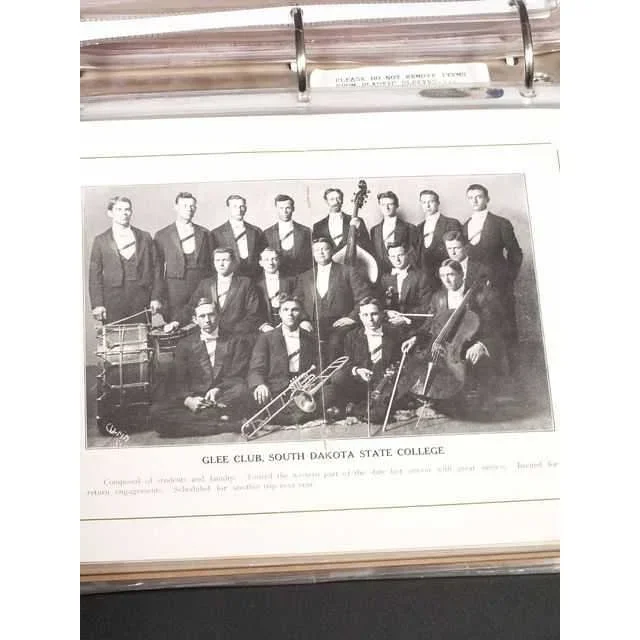 Announcement Brochure From South Dakota State College Department of Music (1911-1912)