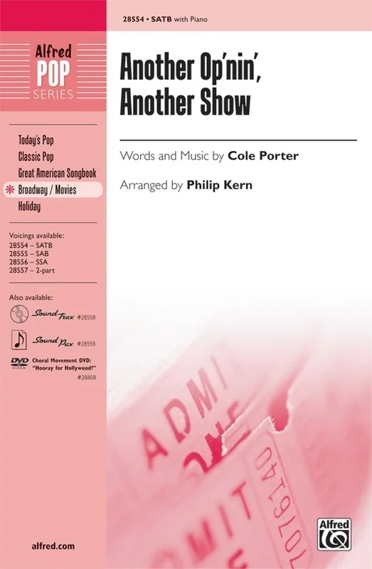 Another Opnin Another Show SATB Arr. Kern