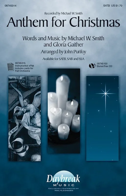 Anthem For Christmas SATB (Octavo)