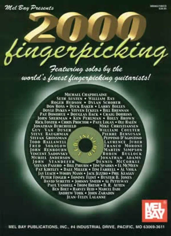 Anthology Fingerstyle Guitar Solos Vol1 Book/CD Book
