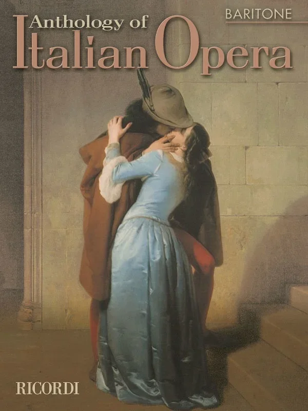 Anthology Of Italian Opera Baritione (Softcover Book)