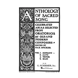 Anthology of Sacred Song – Soprano Voice
