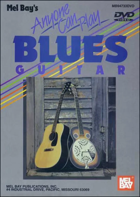 Anyone Can Play Blues Guitar DVD (DVD Only)