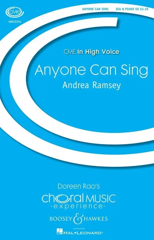 Anyone Can Sing SSA Book