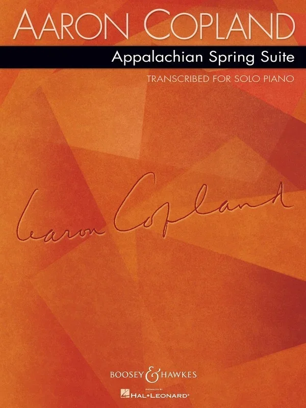 Appalachian Spring Suite Piano Solo Book