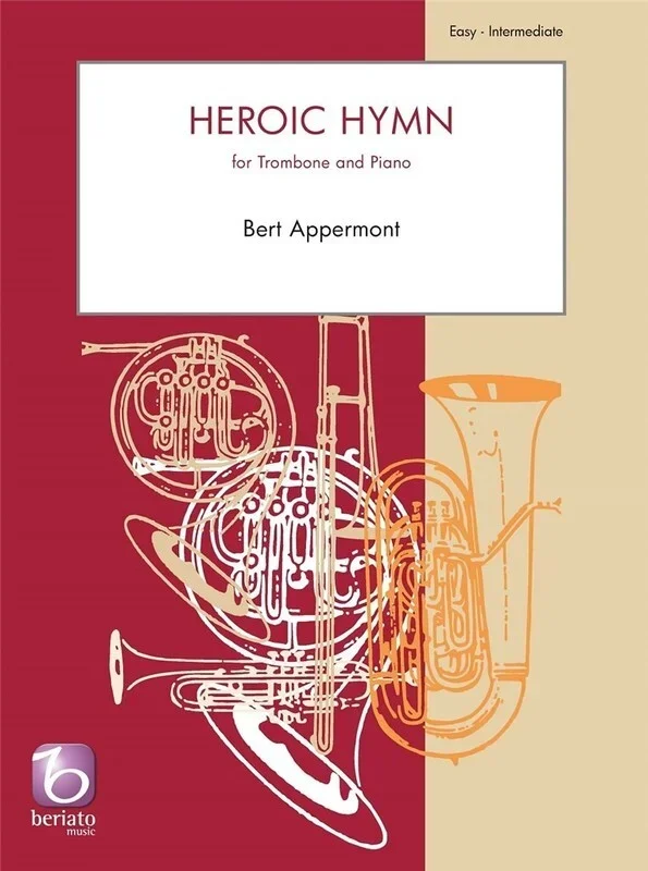 Appermont – Heroic Hymn For Trombone/Piano Softcover Book (Trombone)