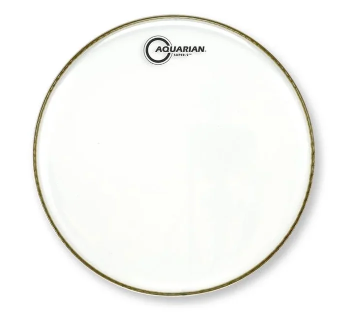 Aquarian 10″ Super-2 Clear 5/7 Double Ply Drumhead