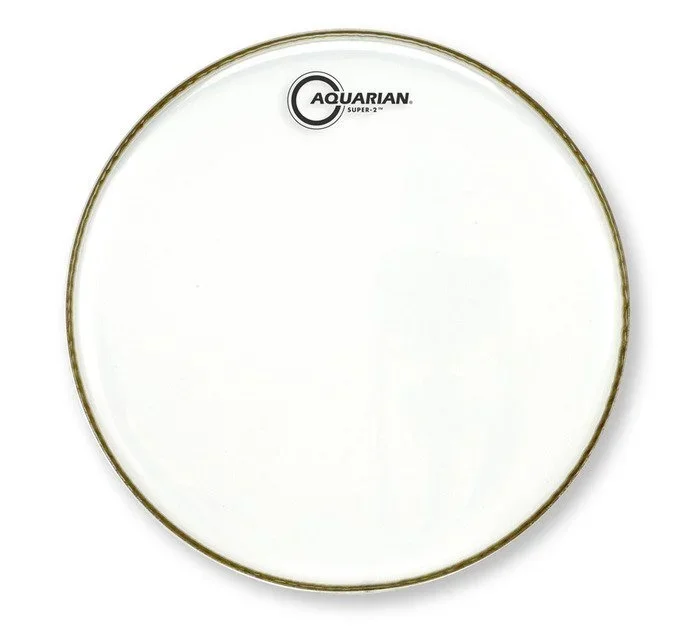 Aquarian 13 Inch Drum Head Clear 2 Ply S2-13