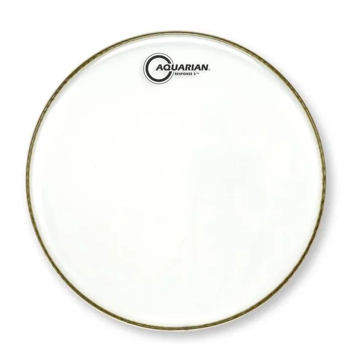 Aquarian 15″ Response 2 Clear 7/7 Double Ply Drumhead
