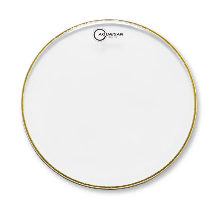 Aquarian 16″ Force Ten Clear 10/10 Double Ply Drumhead