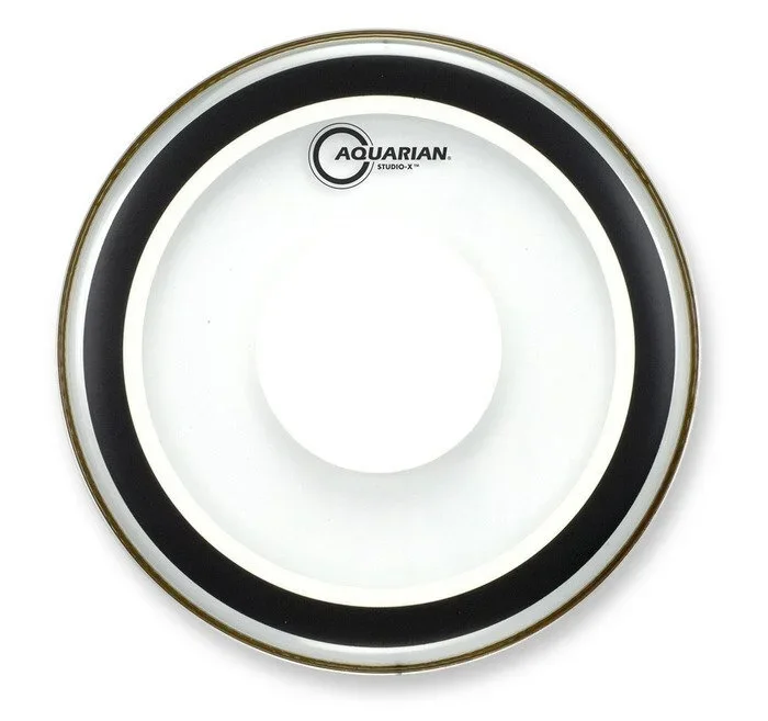 Aquarian 18 Inch Drum Head Clear W/Power Dot 1 Ply SXPD18
