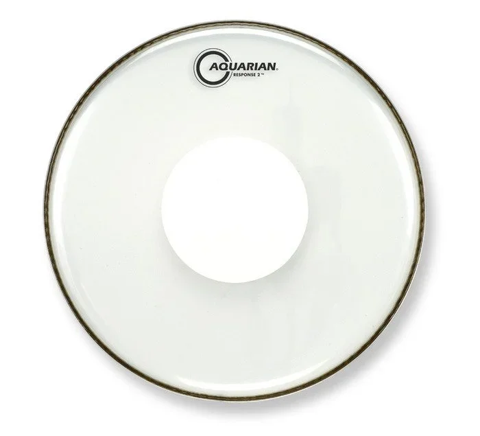 Aquarian 18 Inch Drum Head Clear W/Power Dot RSP2-PD18