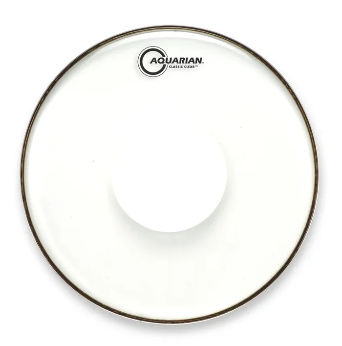Aquarian CCPD18B Classic Clear With Power Dotower Dot Drumhead