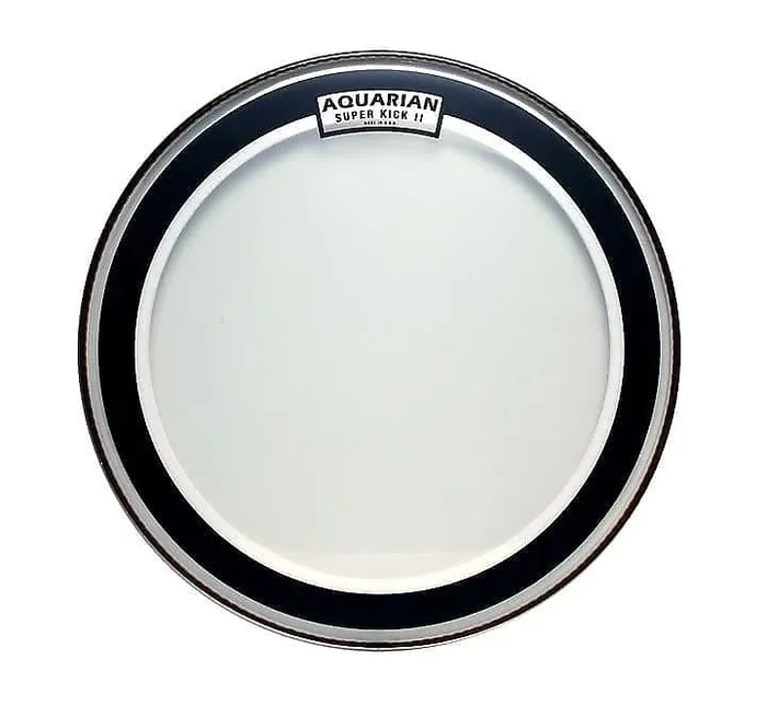 Aquarian SKII18 18 ” Clear Super Kick II Bass Drum Head