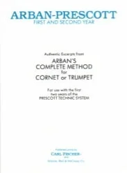 Arban-Prescott Method First and Second Year for Trumpet