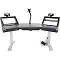 Argosy Halo Ultimate Workstation Desk With Original Hautelink Pattern Desktop Standard