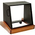 Argosy Rack ‘n Roll L10 10-Space Rolling Rack With Mahogany Base Standard