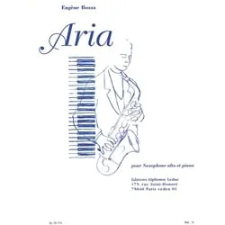 Aria – Alto Sax and Piano